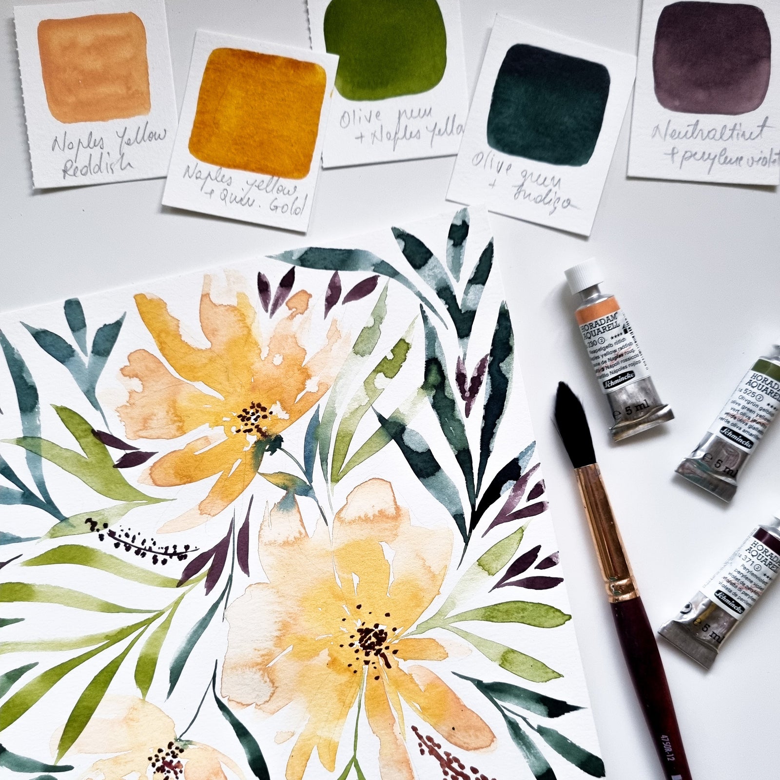 Warm Embrace colour palette