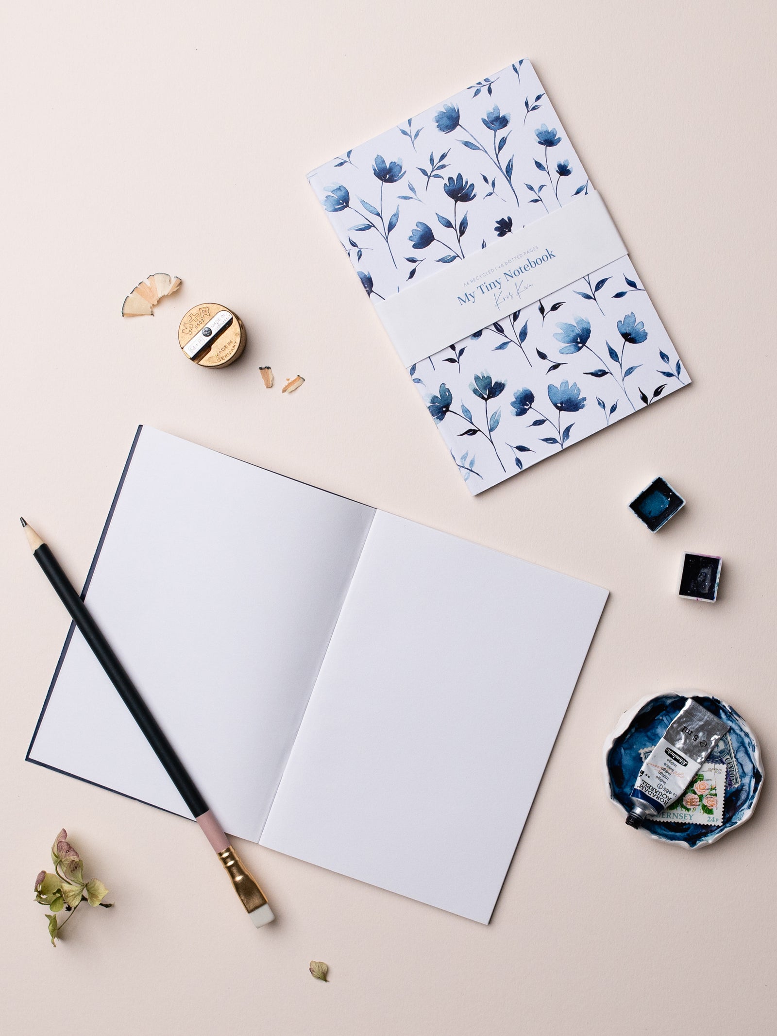 Funky Flowers Pocket Notebook