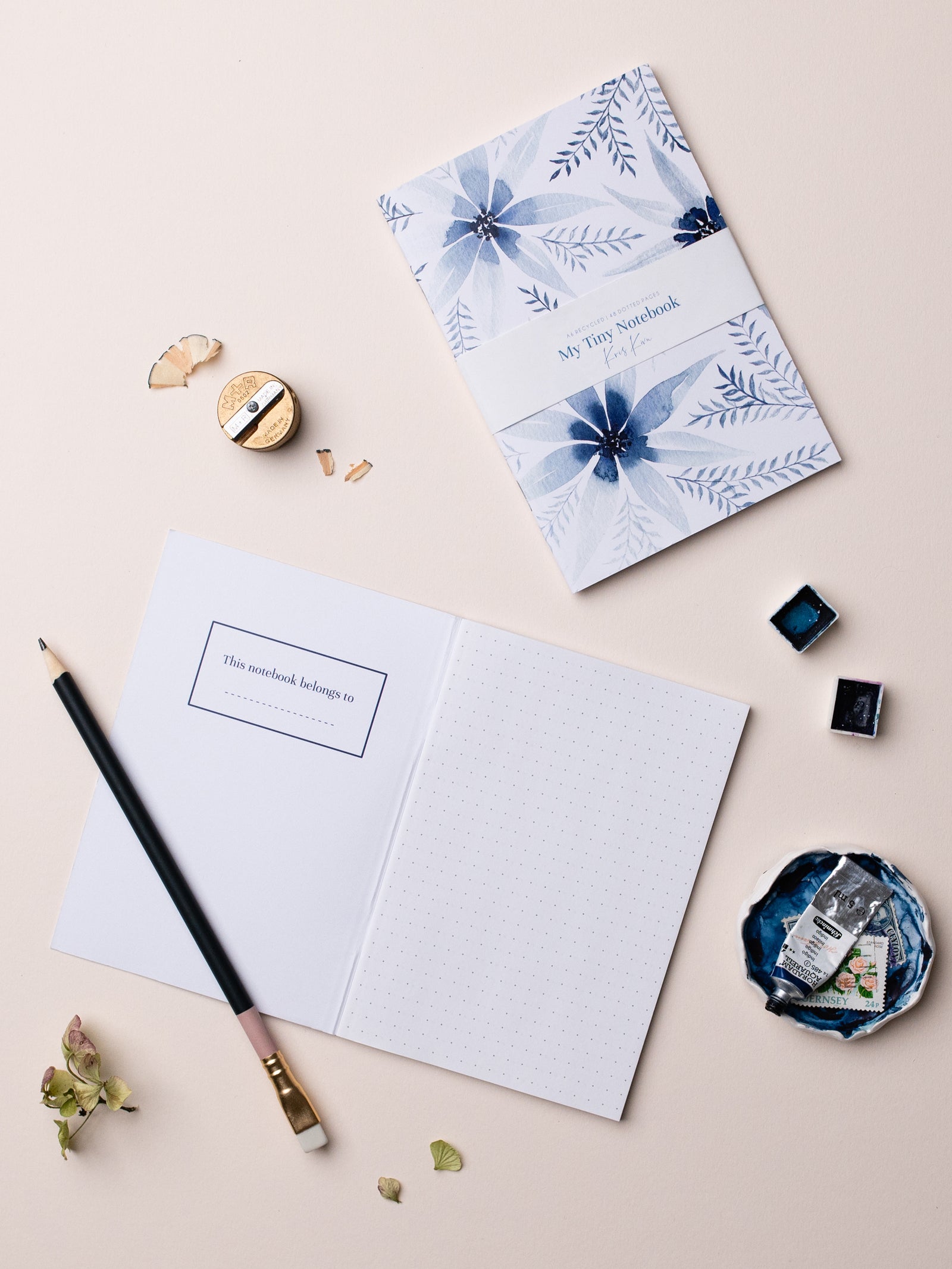 Dreamy Flowers Pocket Notebook