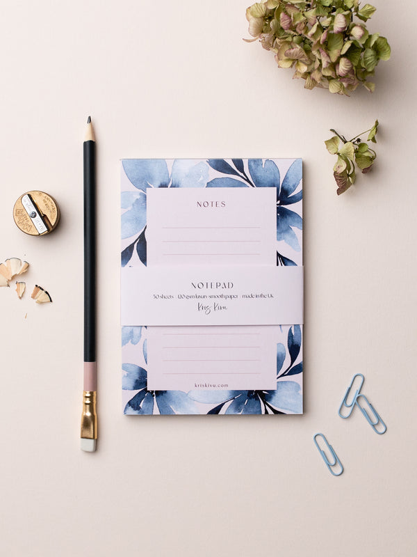Flower illustration notepad - Kristina Kivu