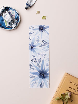 Winter Flowers Bookmark