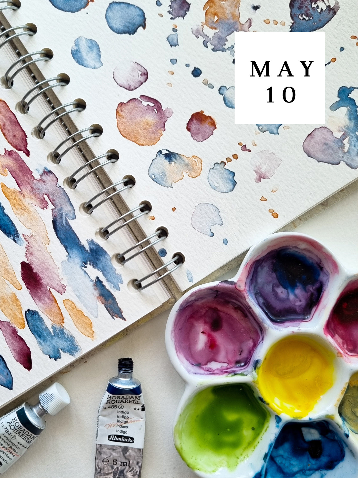 Pattern Play: Watercolour Techniques for Beginners | Farnham Maltings