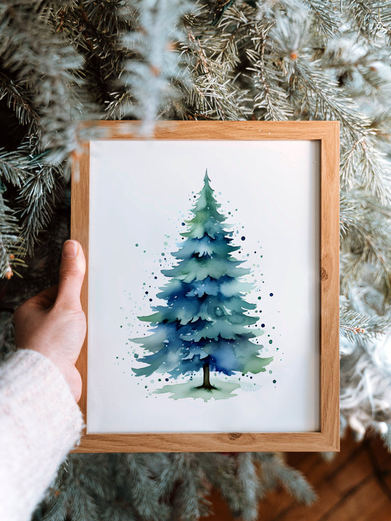 Christmas Tree Art Print