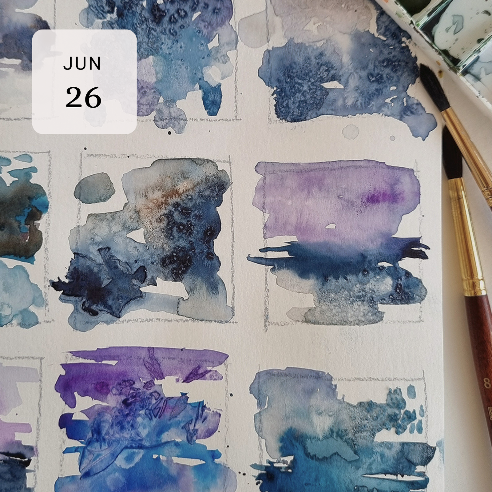Abstract Watercolour Landscapes | Farnham Maltings
