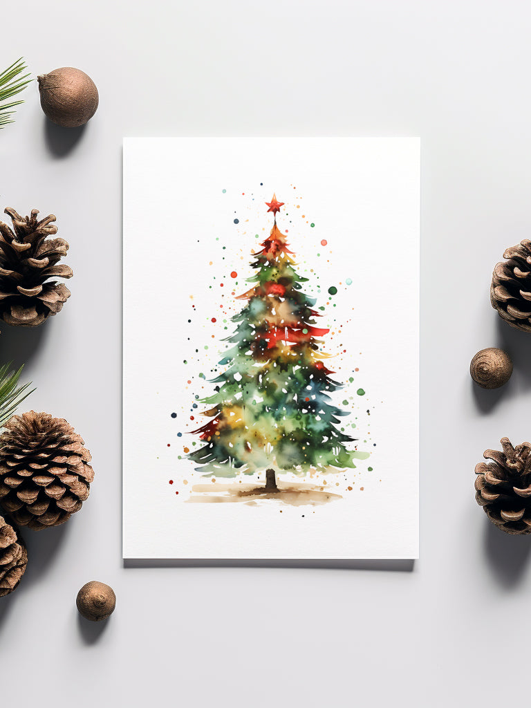 Christmas Tree Greeting Card