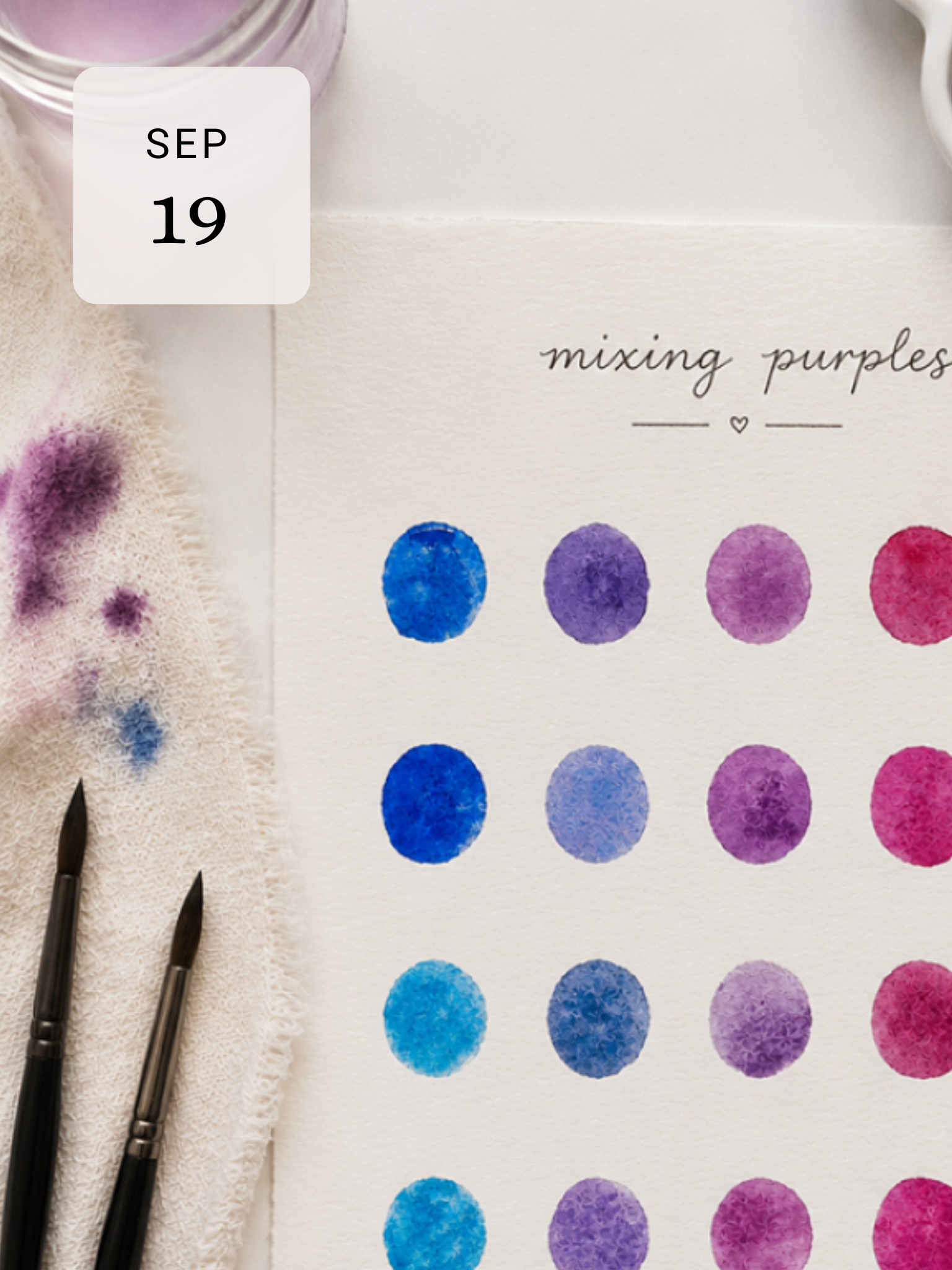 Watercolour Foundations: Colour Mixing | Farnham Maltings